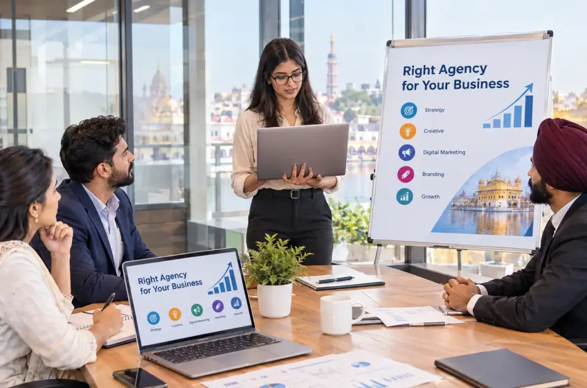 Best Digital Marketing Agency in Amritsar: How to Choose the Right Agency for Your Business