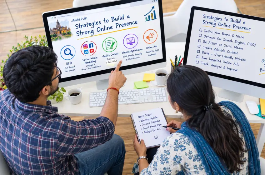 Best Digital Marketing Agency in Jabalpur: Strategies to Build a Strong Online Presence