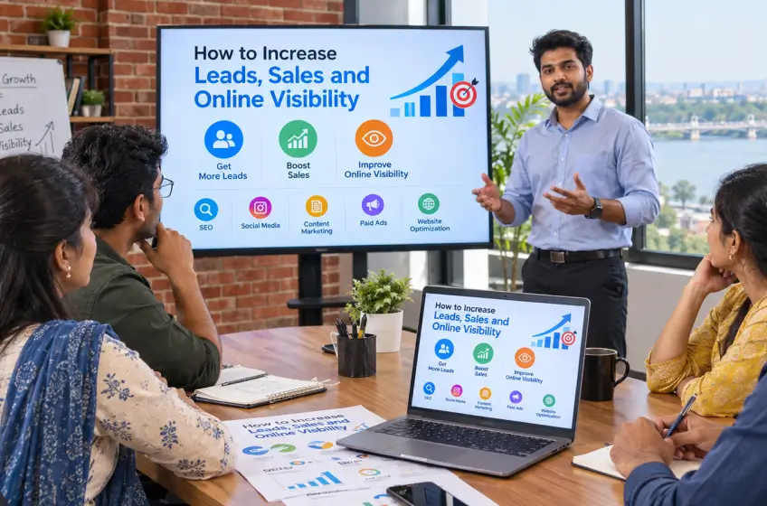 Best Digital Marketing Agency in Vijayawada: How to Increase Leads, Sales and Online Visibility