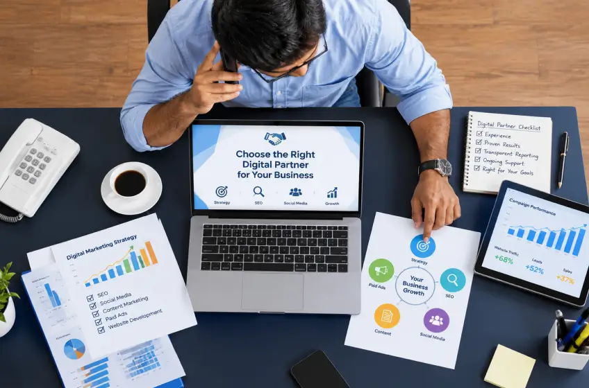 Best Digital Marketing Agency in Kota: How to Choose the Right Digital Partner for Your Business