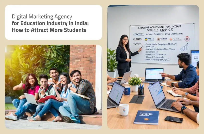Digital Marketing Agency for Education Industry in India: How to Attract More Students