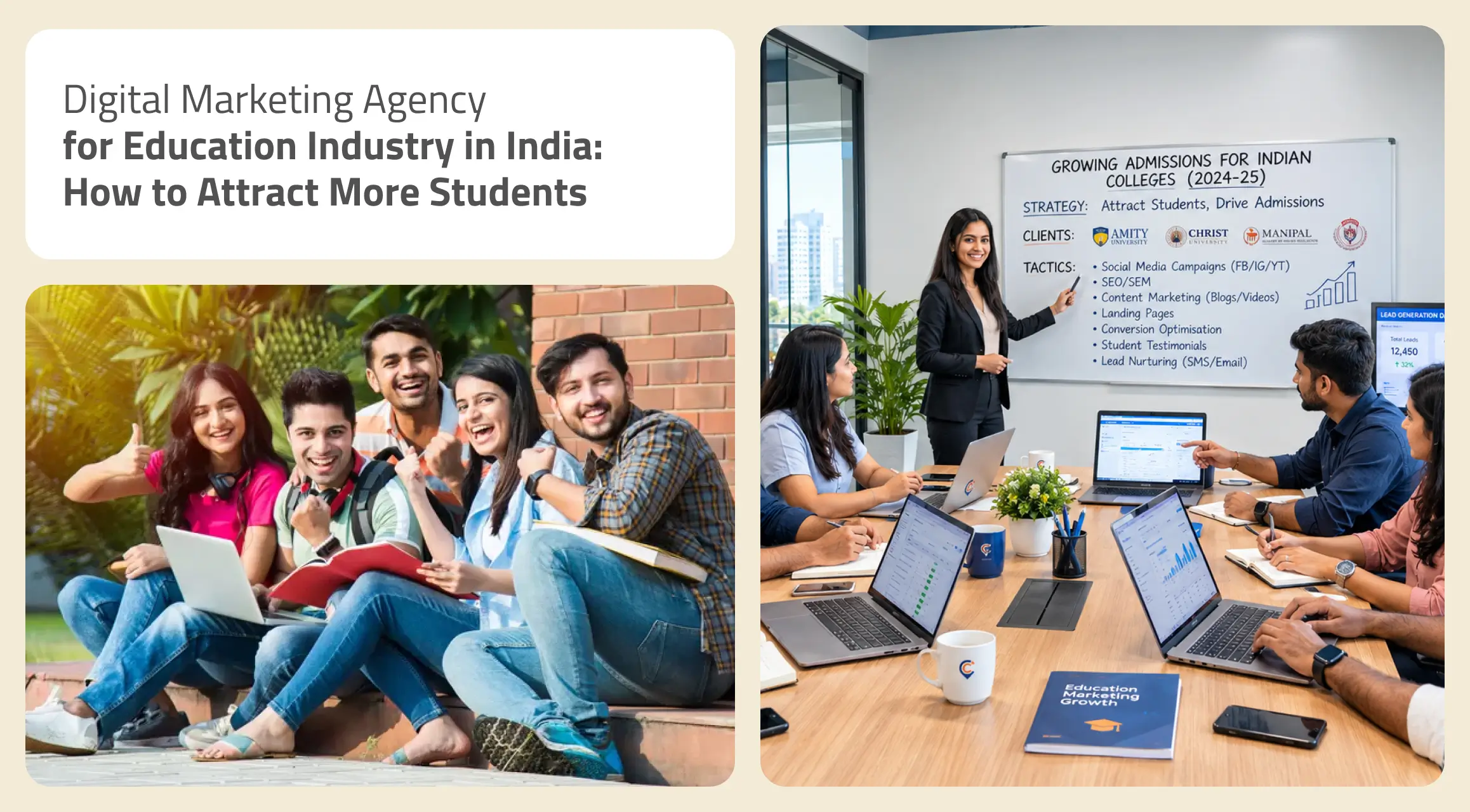 Digital Marketing Agency for Education Industry in India: How to Attract More Students