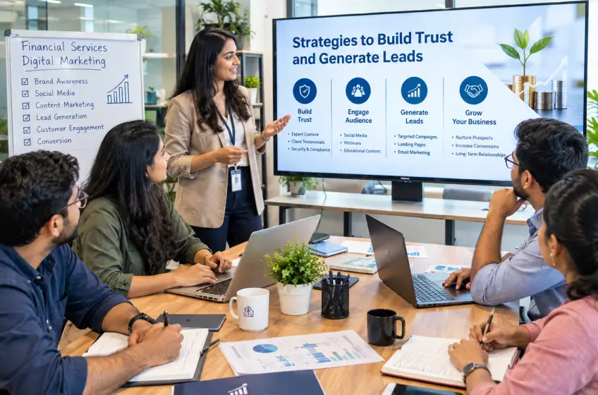 Digital Marketing Agency for Financial Services in India: Strategies to Build Trust and Generate Leads