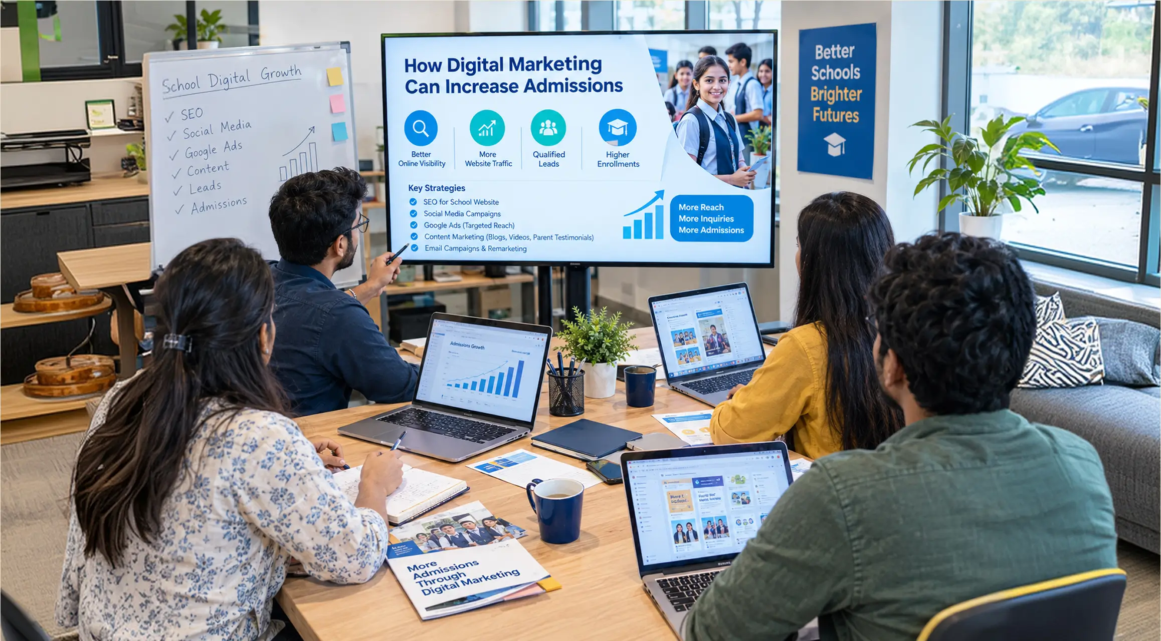 Digital Marketing Agency for Schools in India: How Digital Marketing Can Increase Admissions