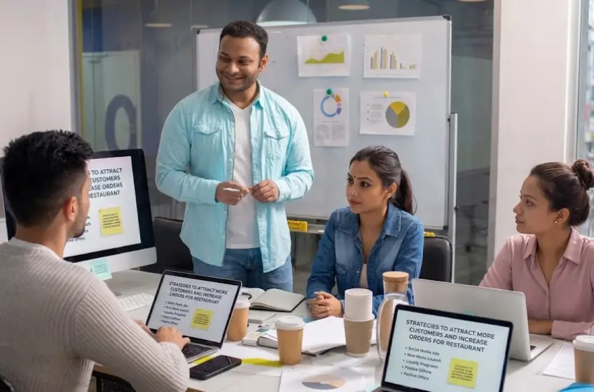 Restaurant Digital Marketing Agency in India: How to Attract More Customers and Increase Orders