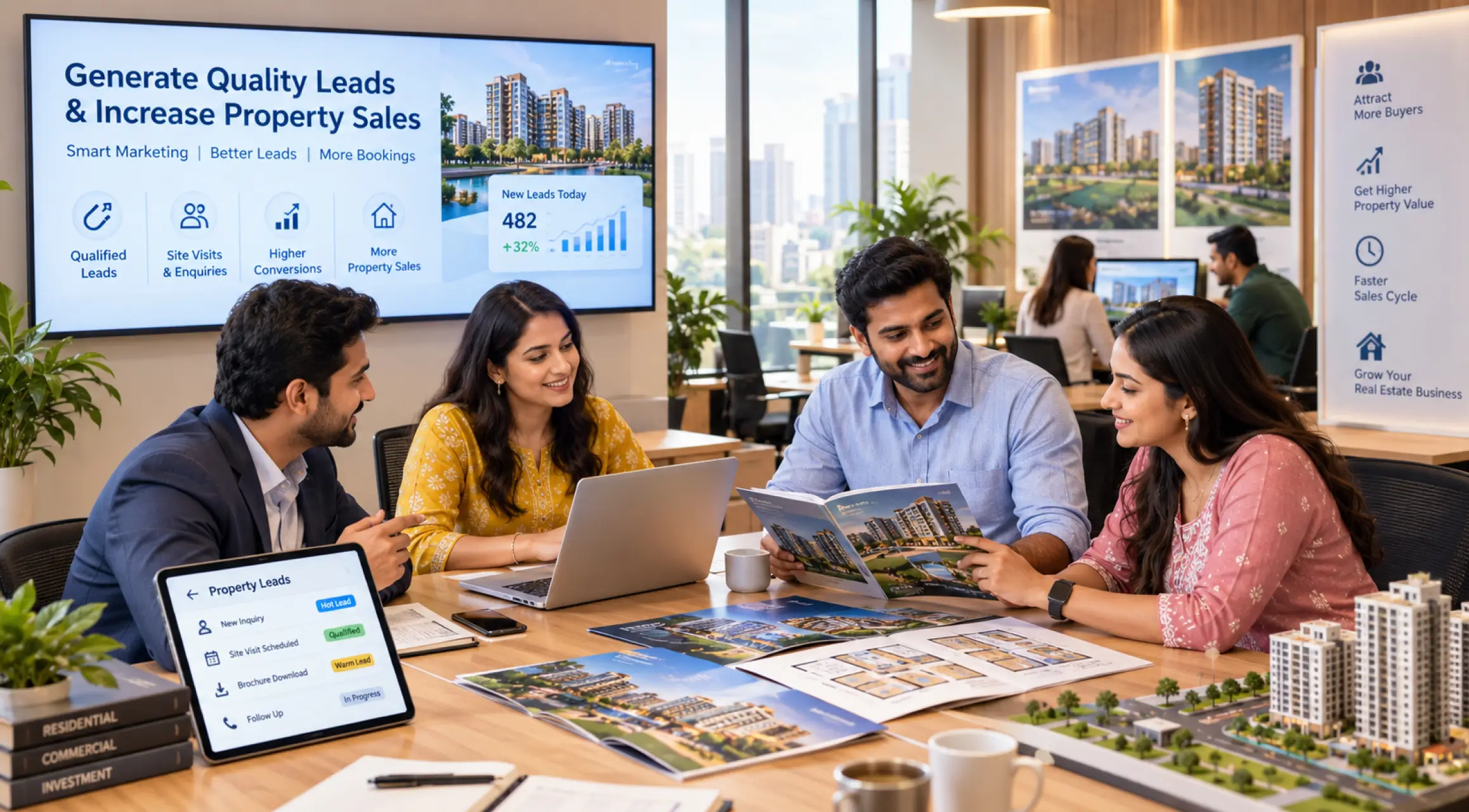 Digital Marketing Agency for Real Estate in India: How to Generate Quality Leads and Increase Property Sales