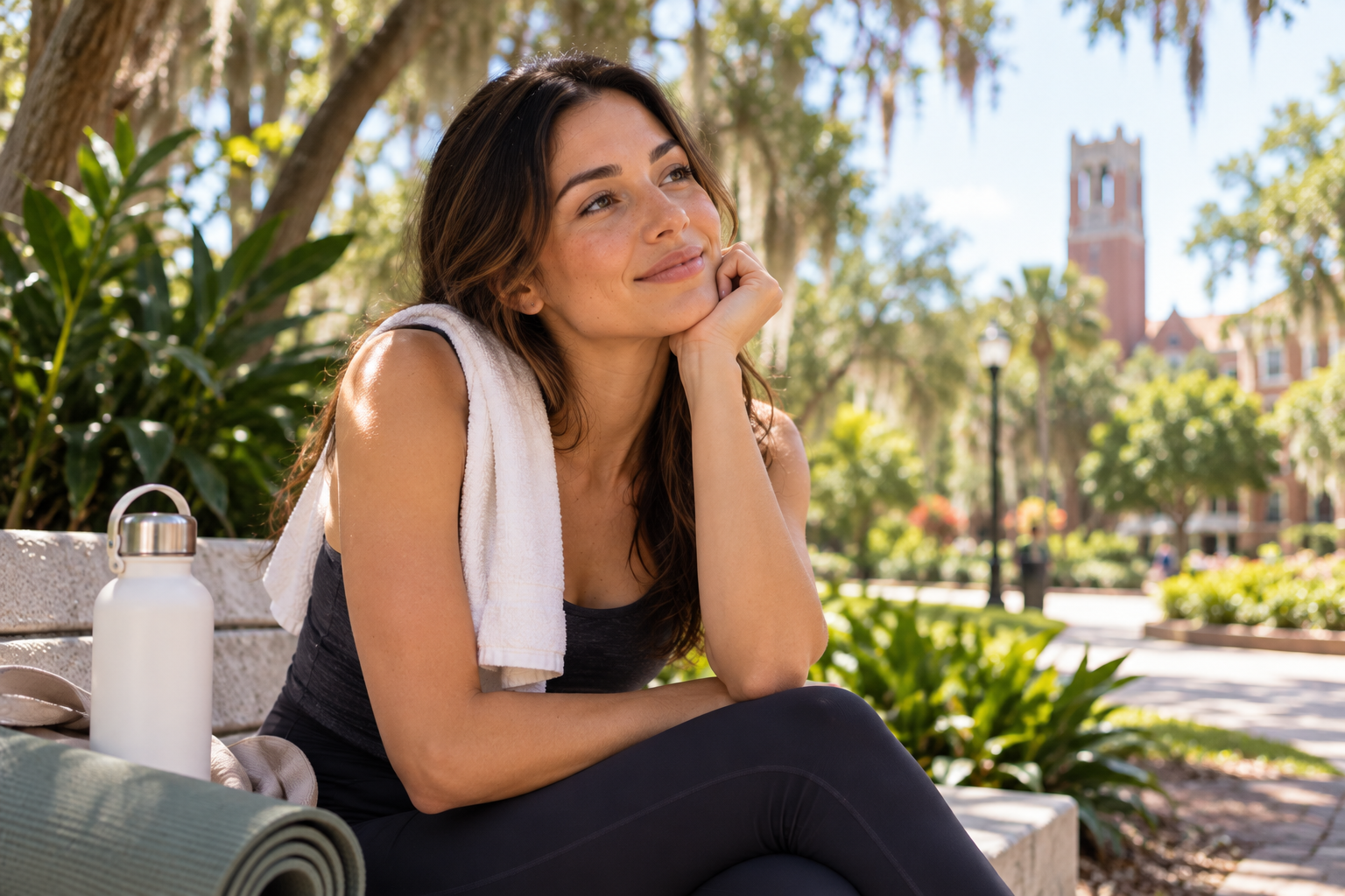 Gainesville, Florida patient learning about a personalized skin wellness plan