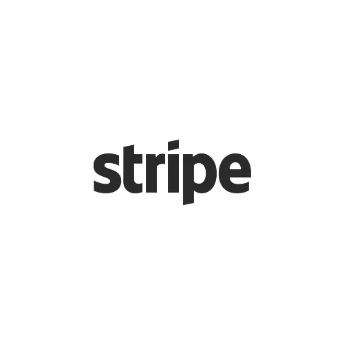 Stripe company logo in black text on a white background.