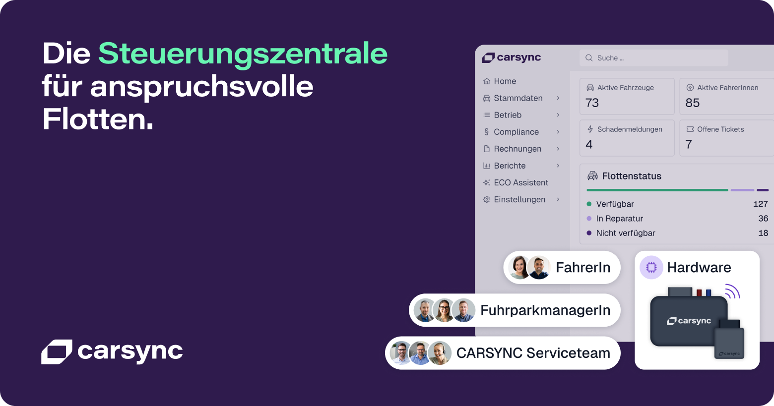 Carsync Box Neues auf der Plattform | CARSYNC Produktupdates