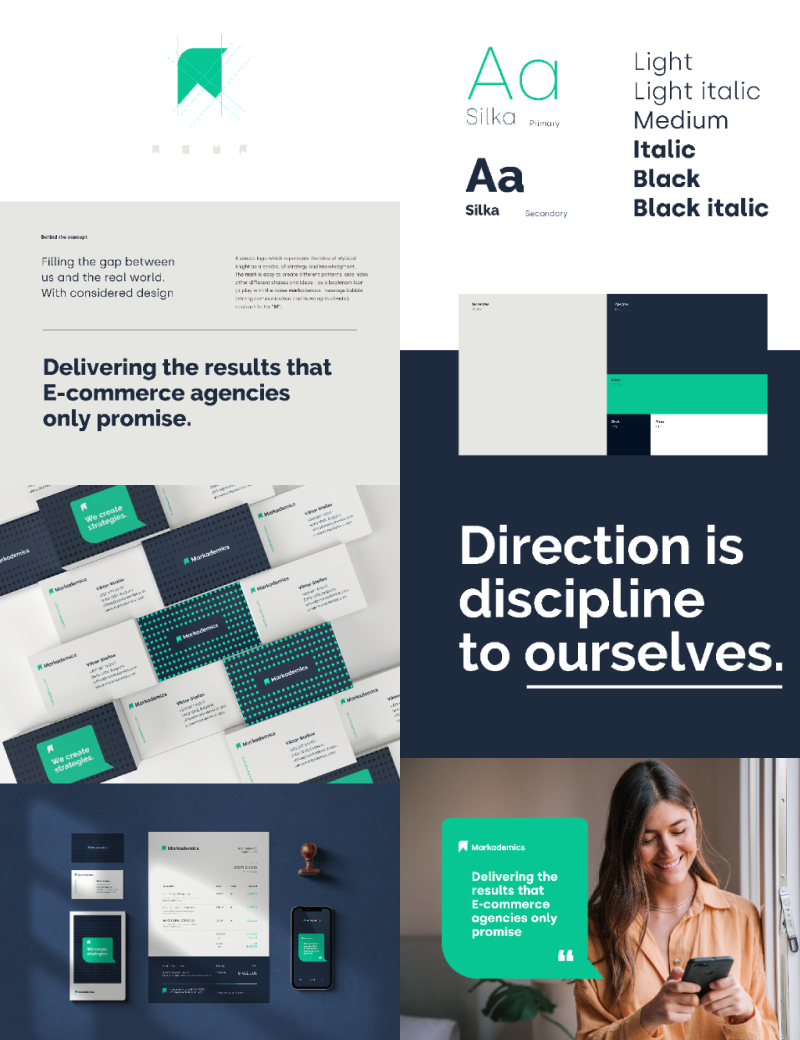 Markademics branding