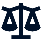 A scales of justice icon