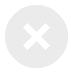 A cross in a white circle