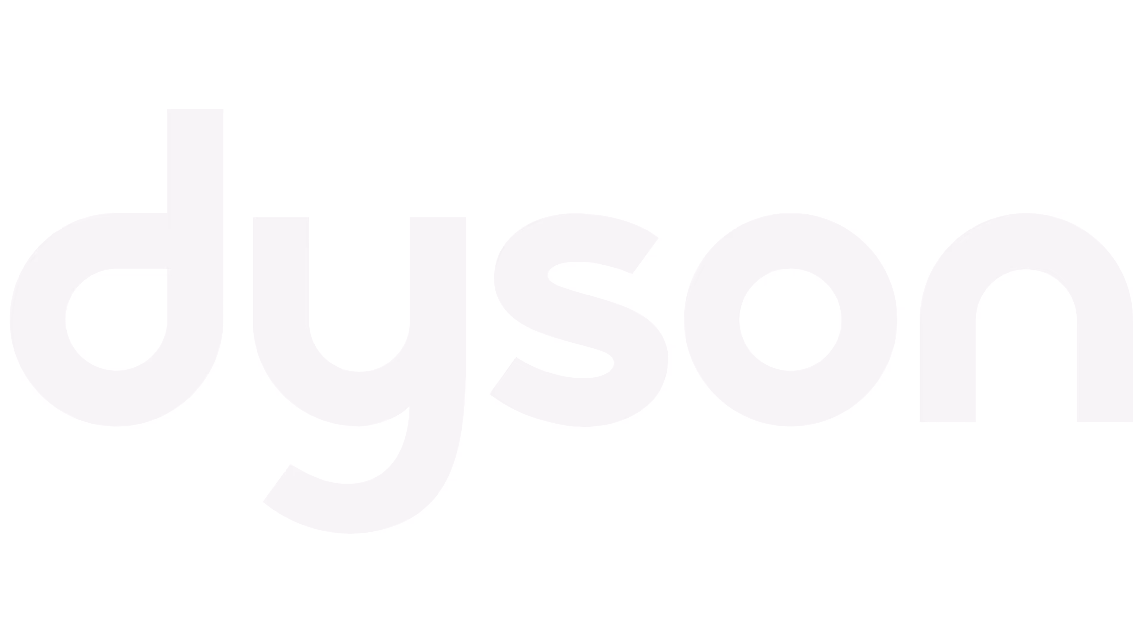 The logo of Dyson.