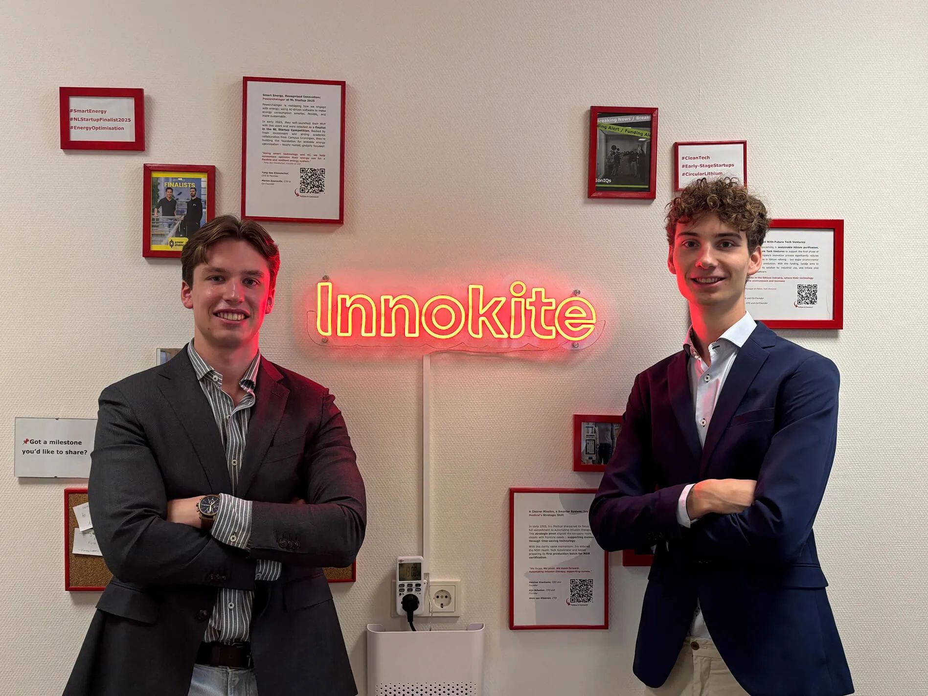 Maarten en Caylun van Startup-Recht met Partnerschappen