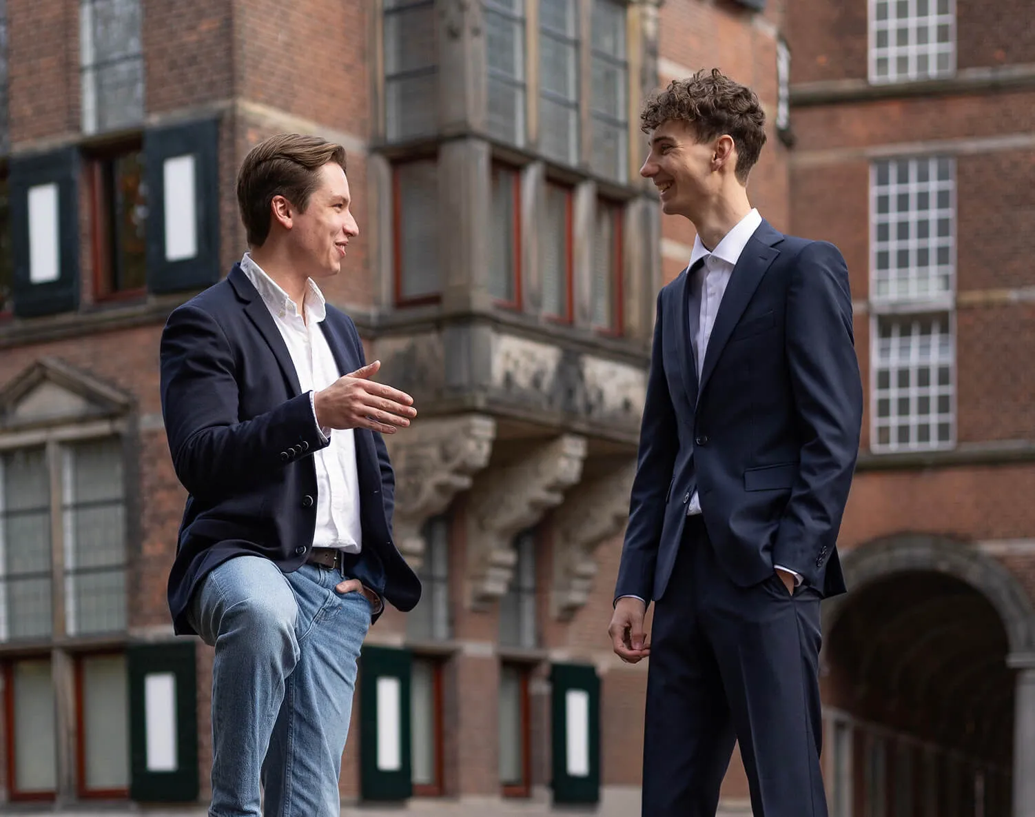 Caylun en Maarten van Startup-Recht