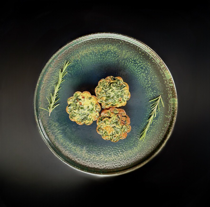 Кіш з лососем