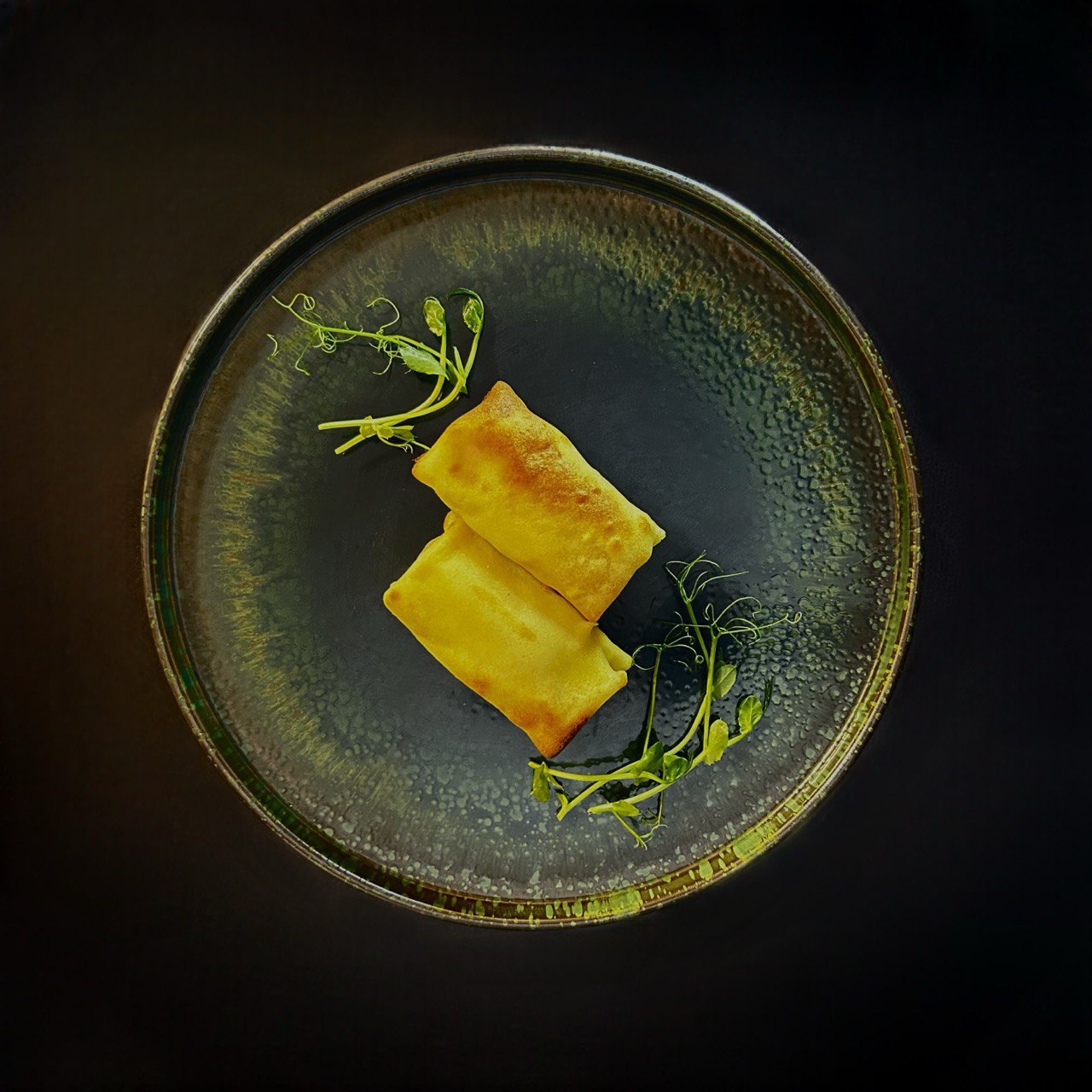 Млинці з куркою та соусом айолі