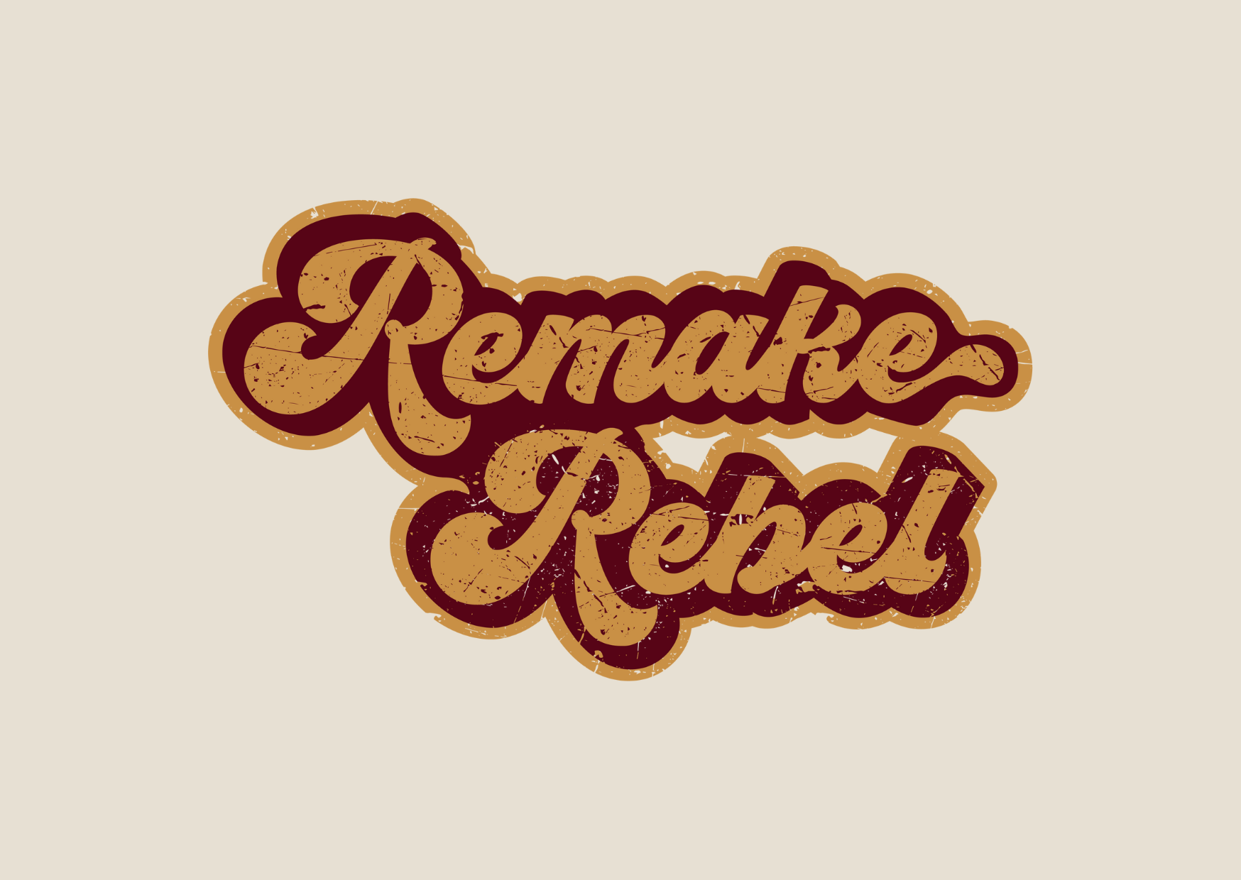 Remake Rebel branding