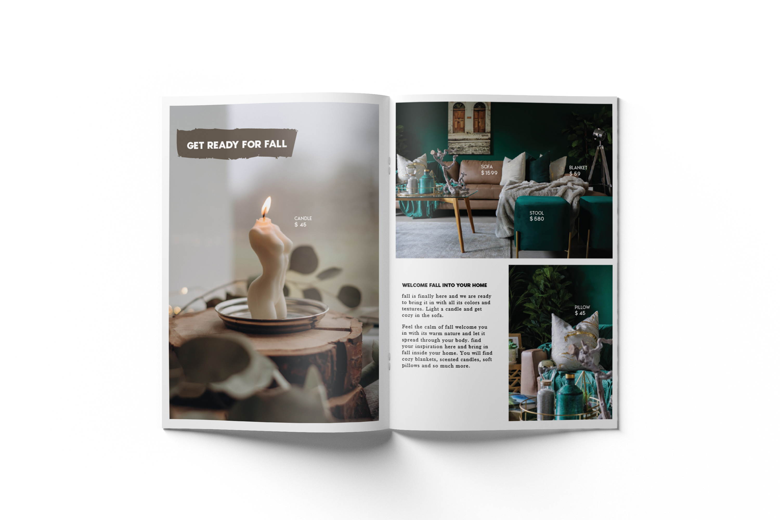 Möbelbutik katalog design