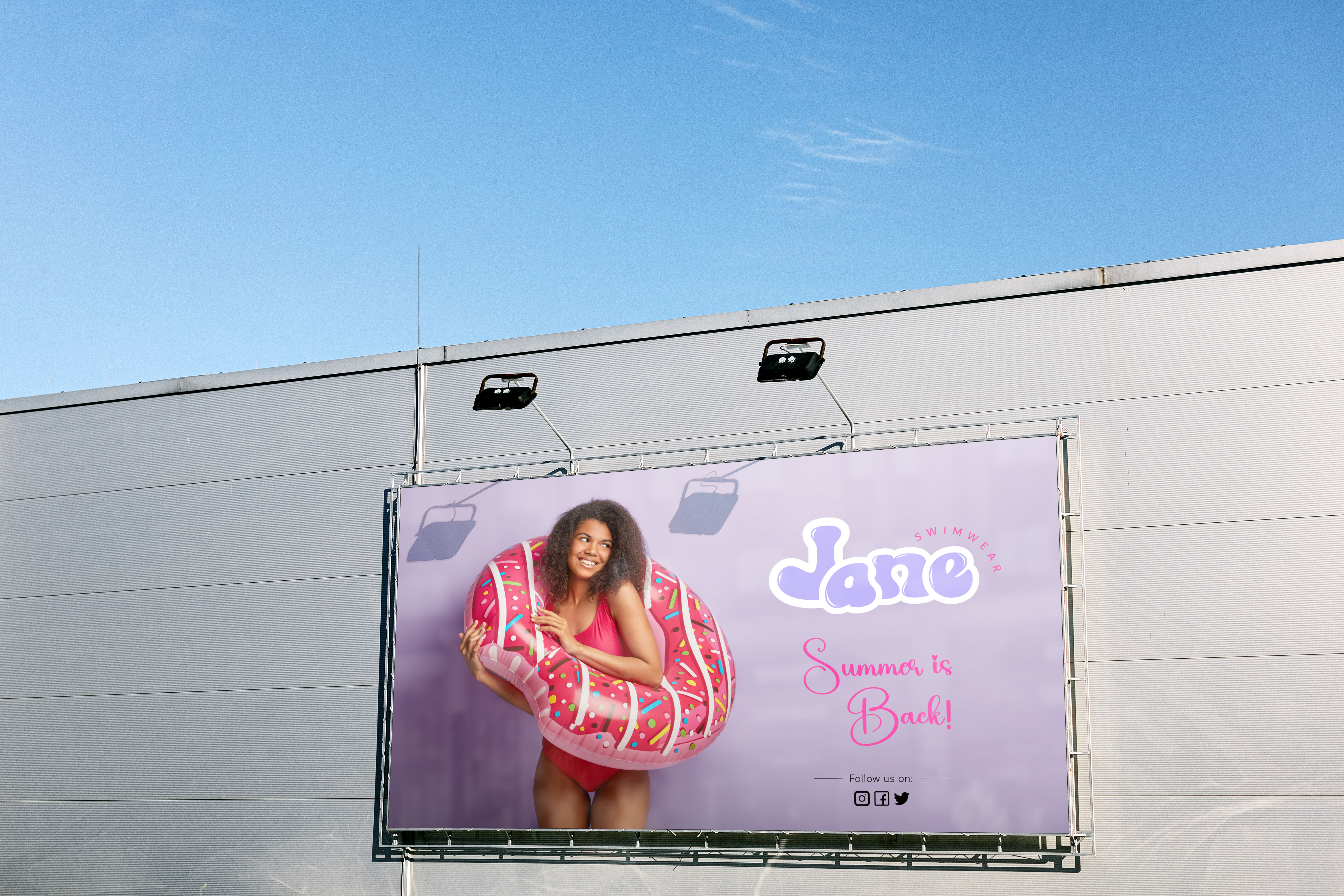 Jane Swimwear branding