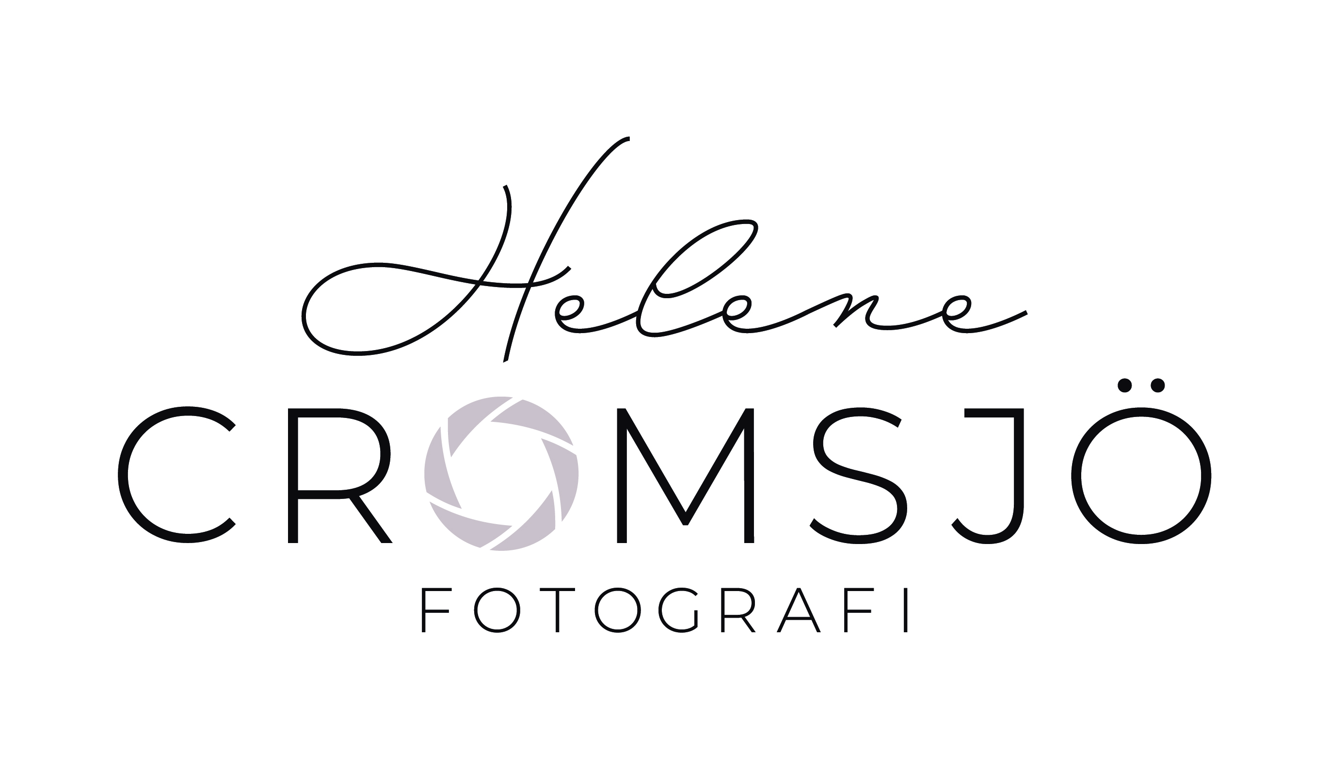 Logotyp till Fotograf Helene Cromsjö 