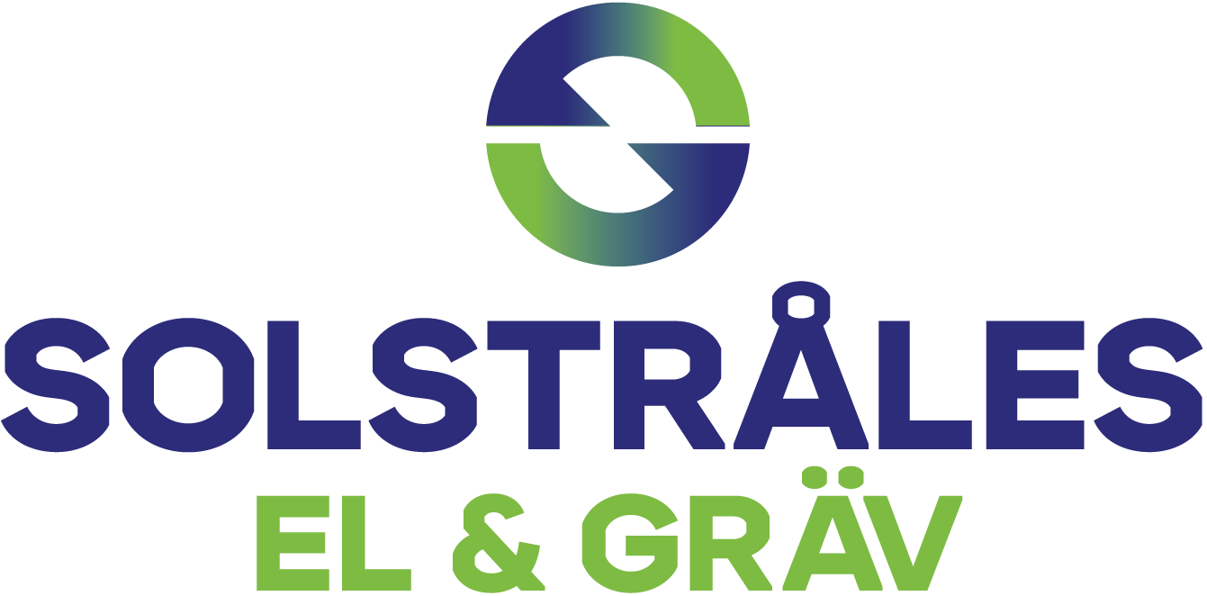 Logotyp Solstråles EL Gräv Entreprenad AB