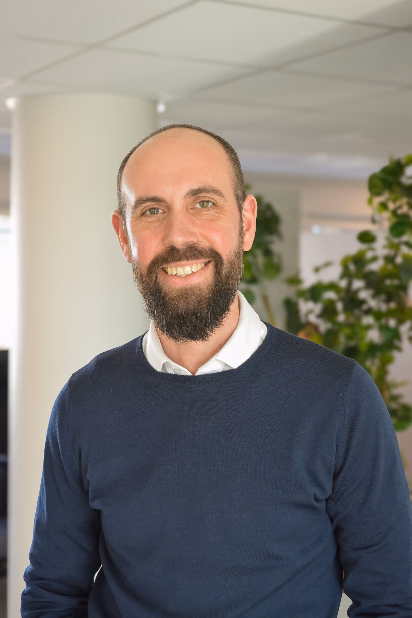 Find My Factory team member working on AI platform development