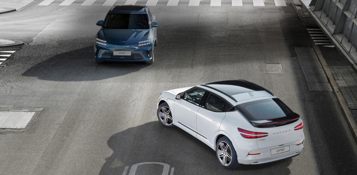 GV60 crossing intersection