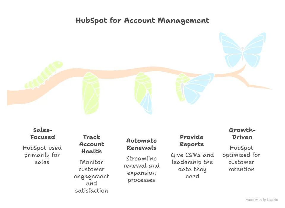 HubSpot Account Management Guide Infographic