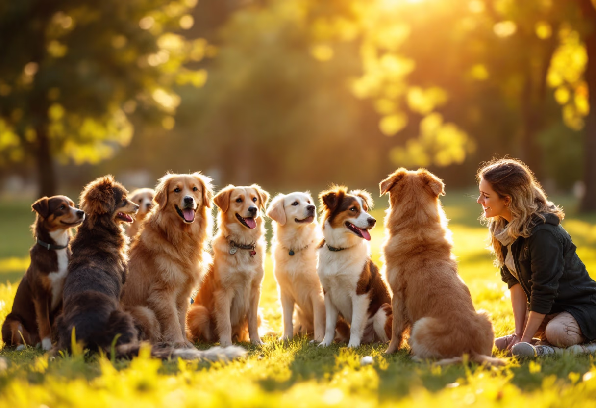 image of animal training sessions