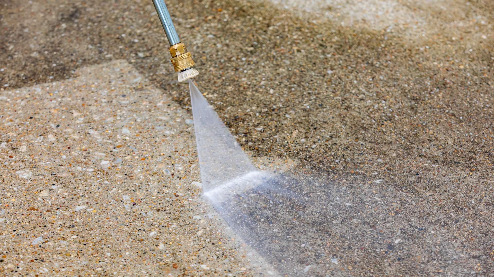 Driveway and concrete pressure washing