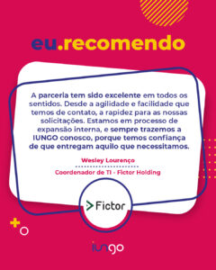 A telefonia em nuvem da IUNGO é sinônimo de confiança.