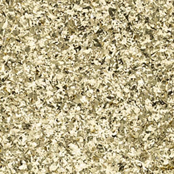 Gold Glitter Flake Flooring Additive