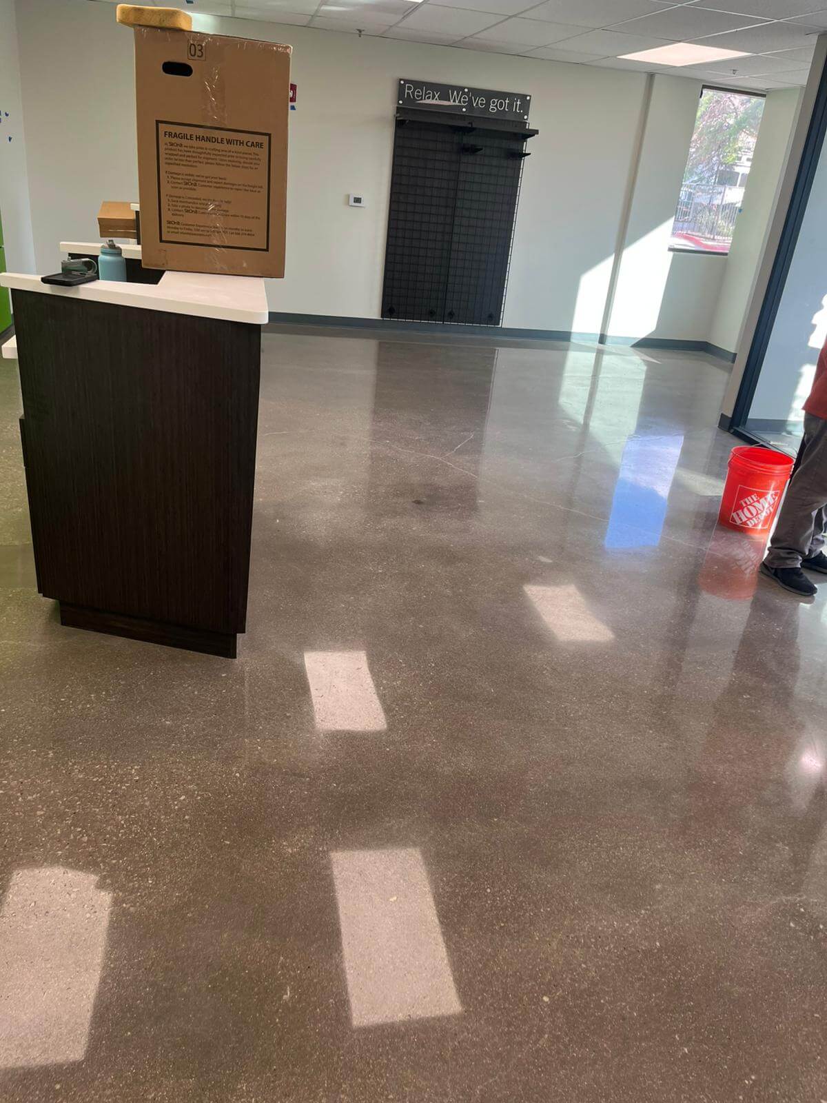 Concrete floor polishing Nevada