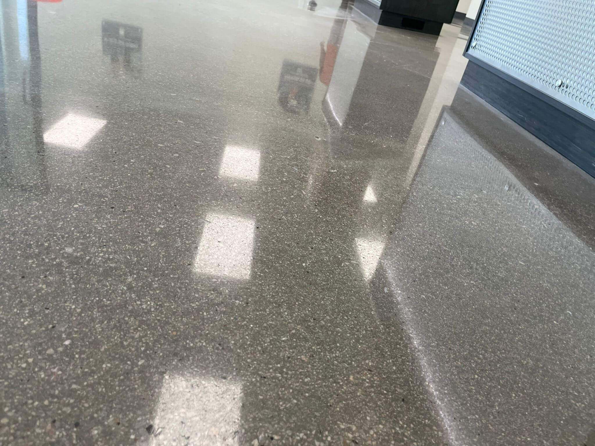 Affordable polished concrete flooring