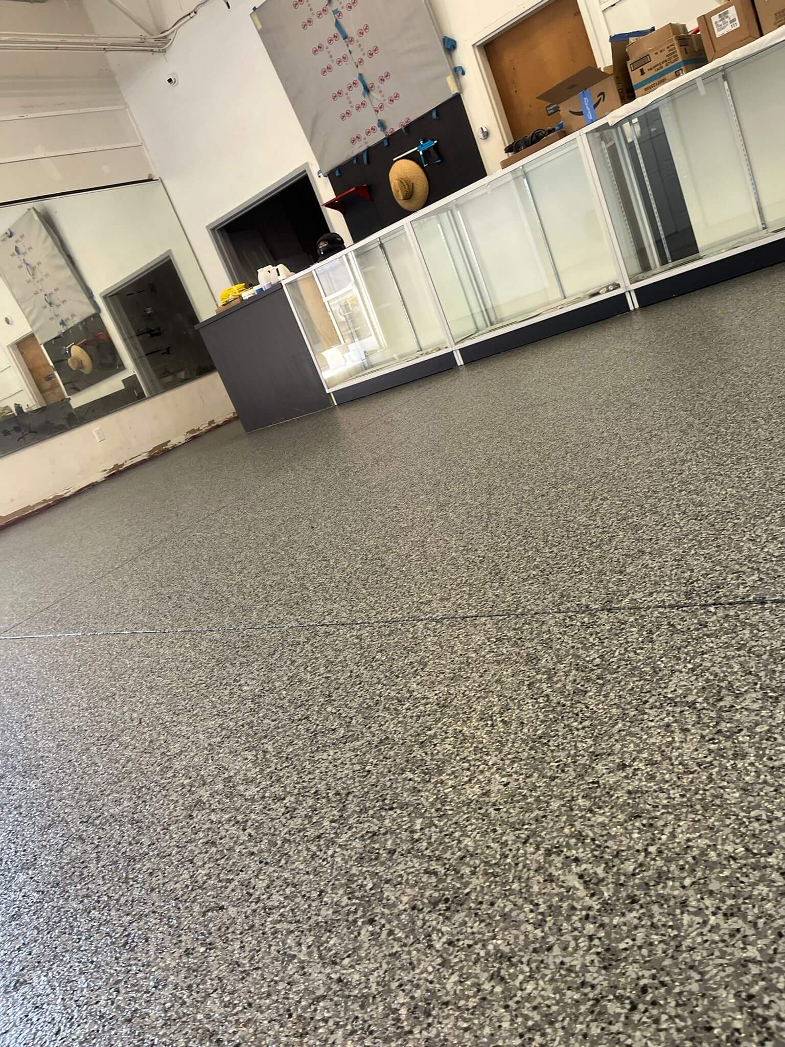 Polyaspartic flooring Las Vegas