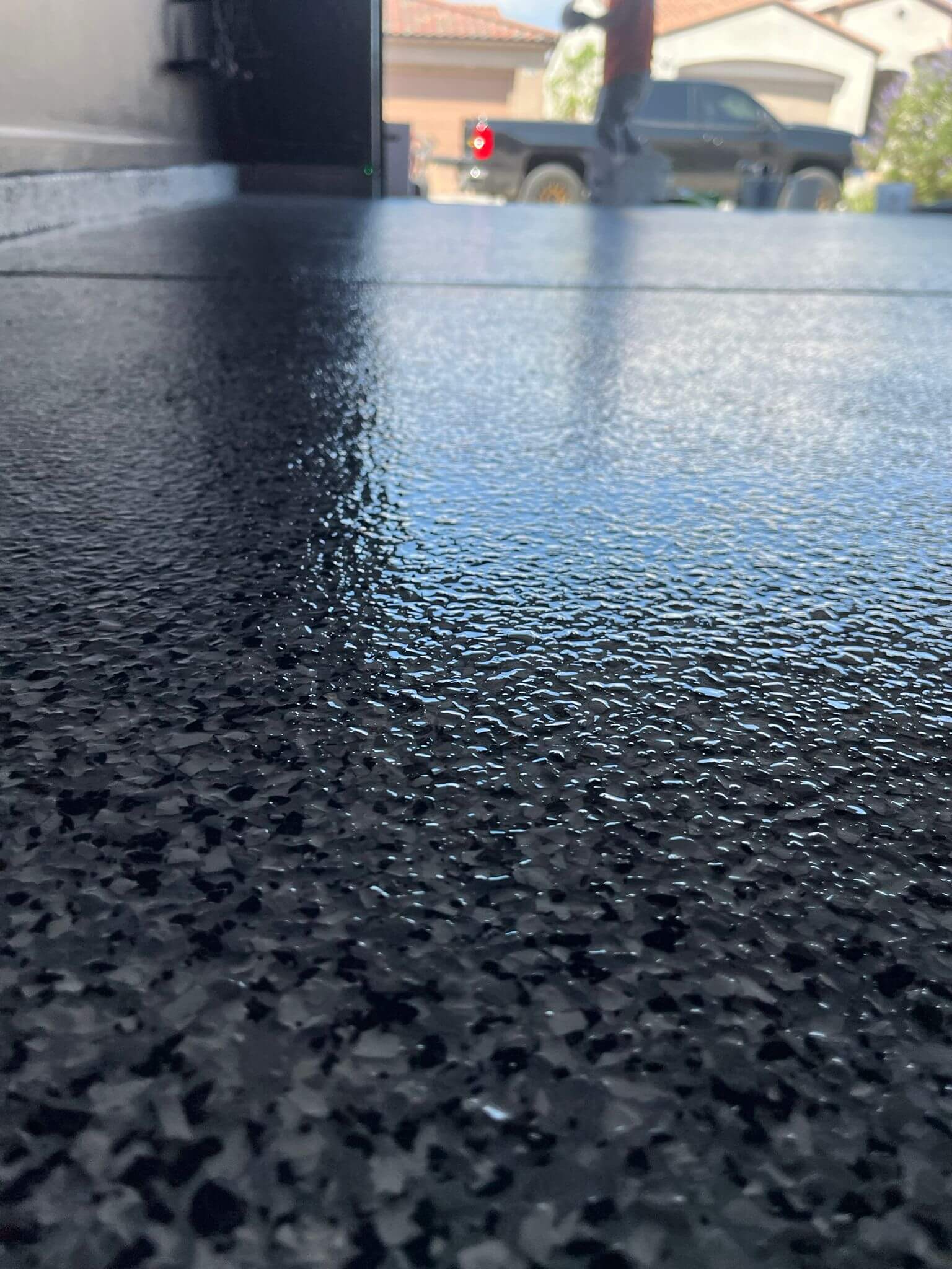 Affordable garage floor coating