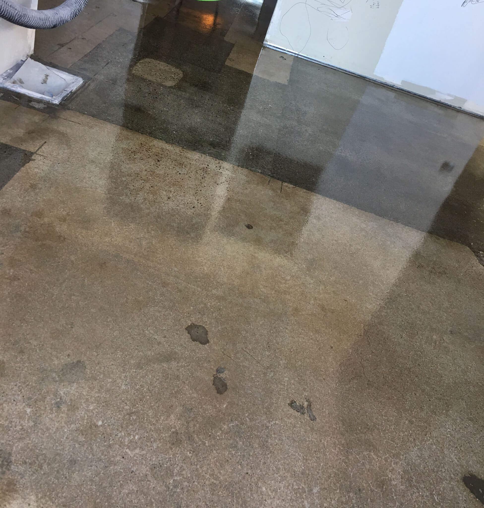 Concrete polishing services