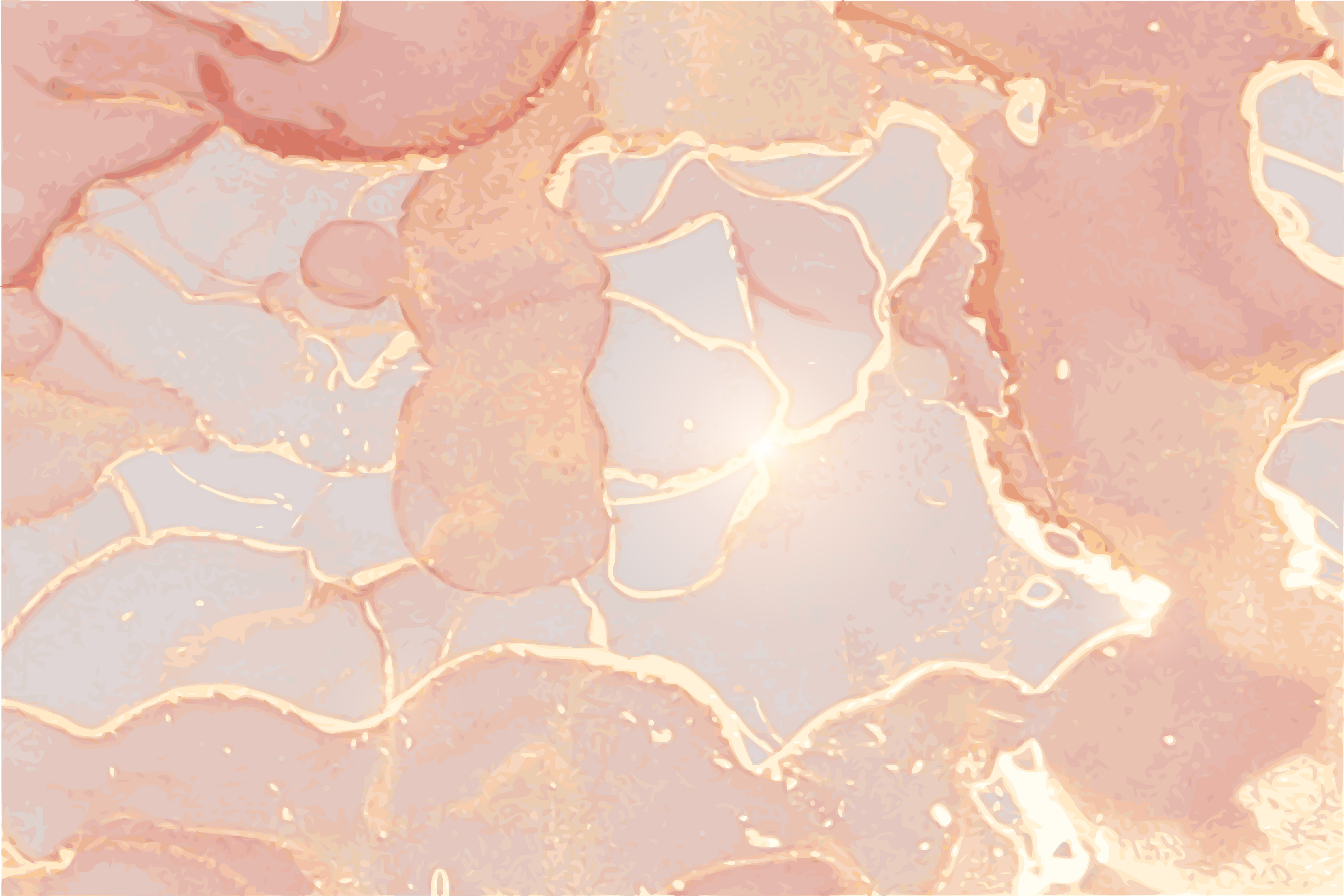 A close up of a pink and white background.