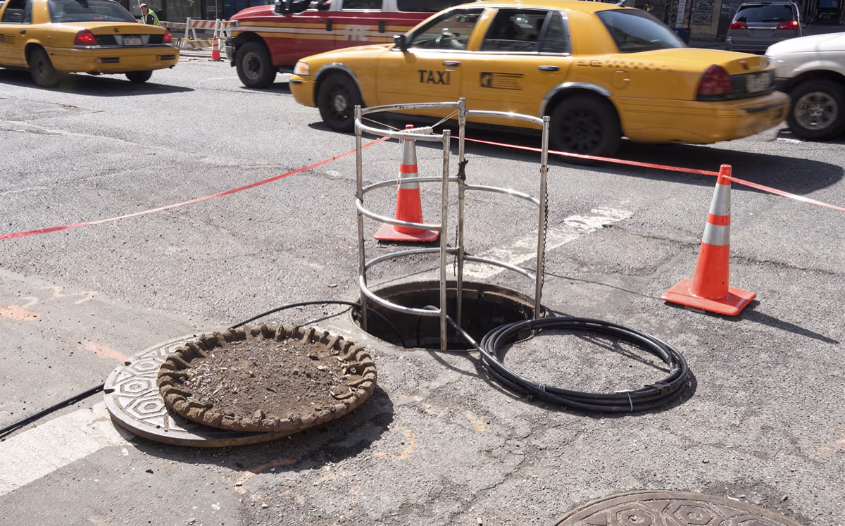 Child Injured by Open Manhole