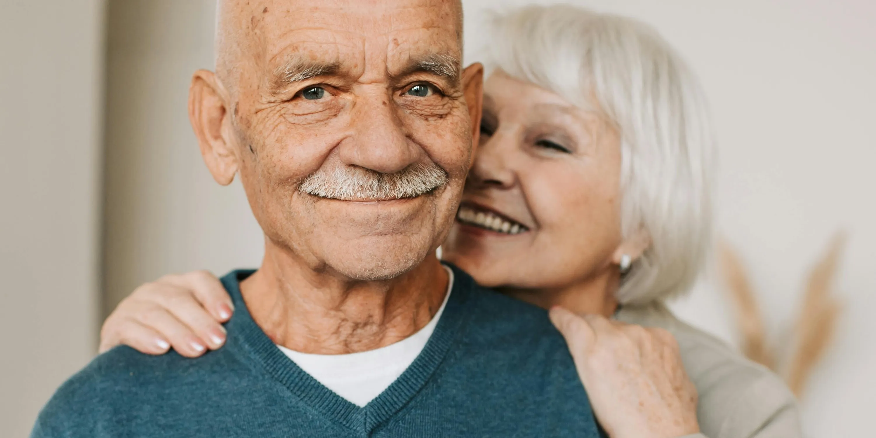 Couple Hugging Stock Photo