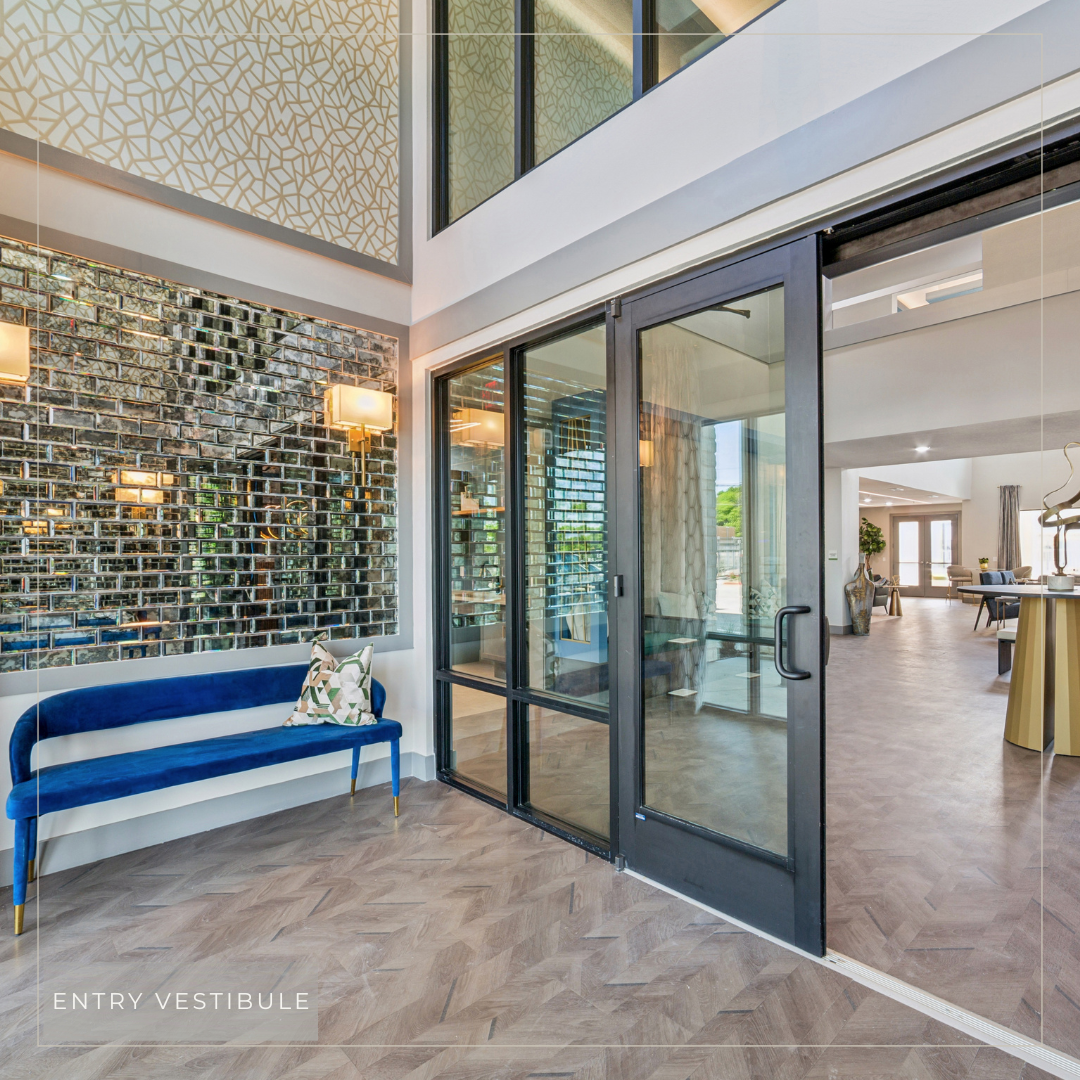 Entry into lobby