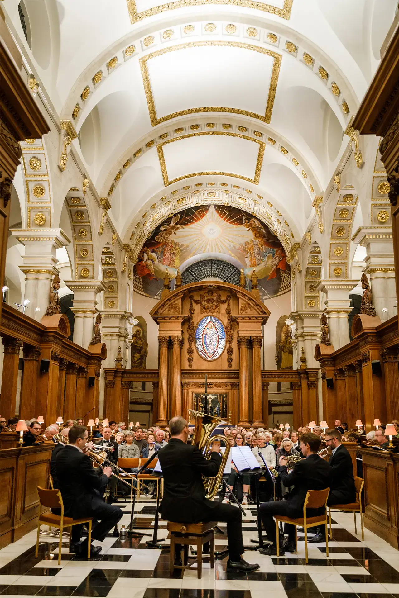 JAM's opening season concert, Music of Our Time at St Bride's Church, London. Supporting new music and composers for 25 years.