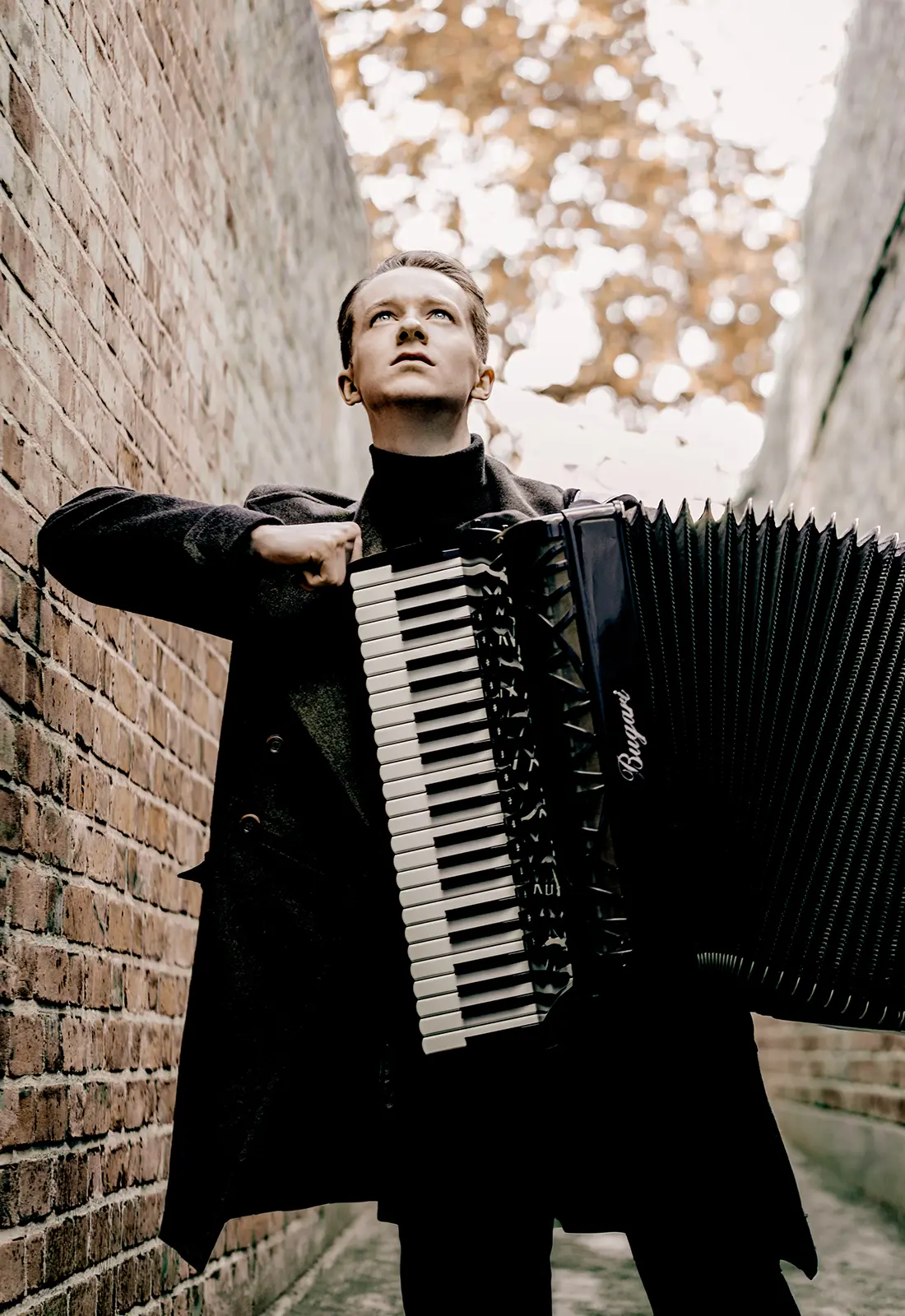 Ryan Corbett, accordion, for the JAM Composer Residency.