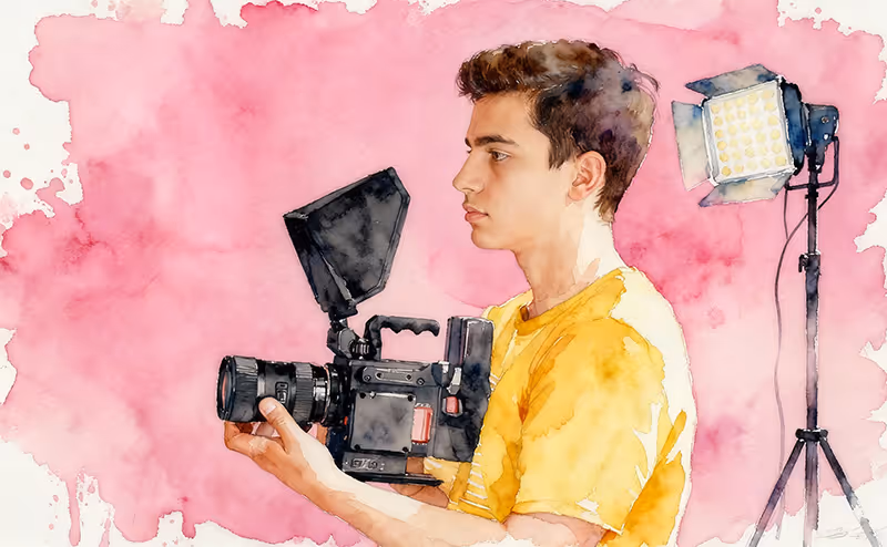 CTE- Audio Visual Student Filming