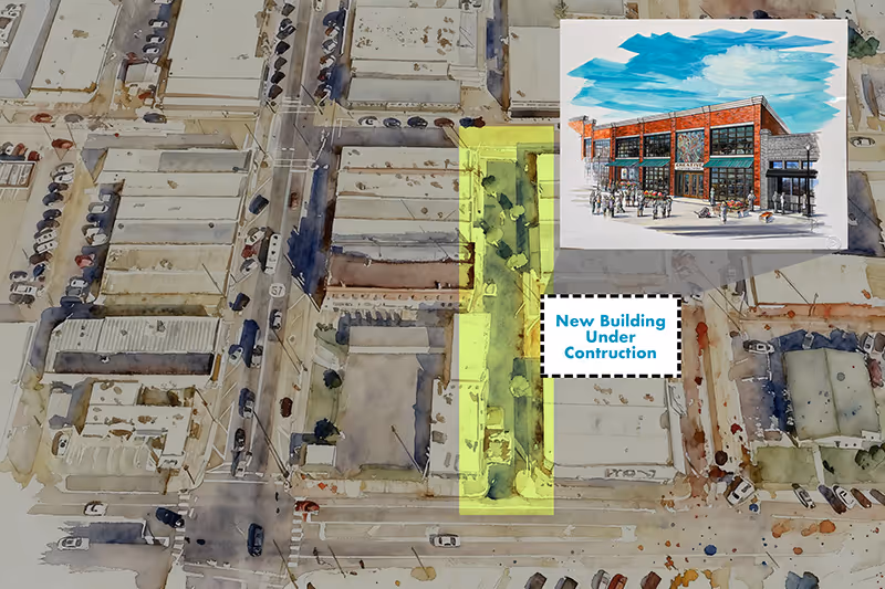 The Bowery Area in Winnsboro Texas