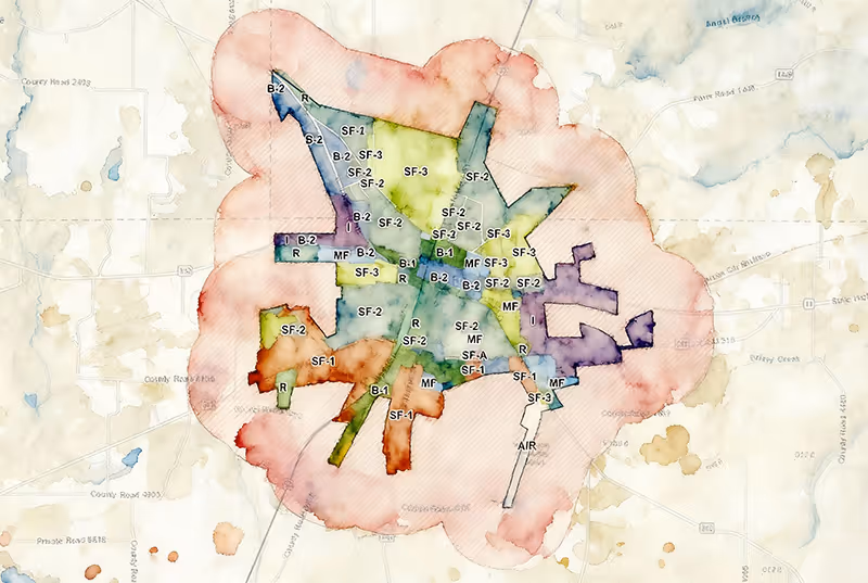 zoning map for winssboro texas