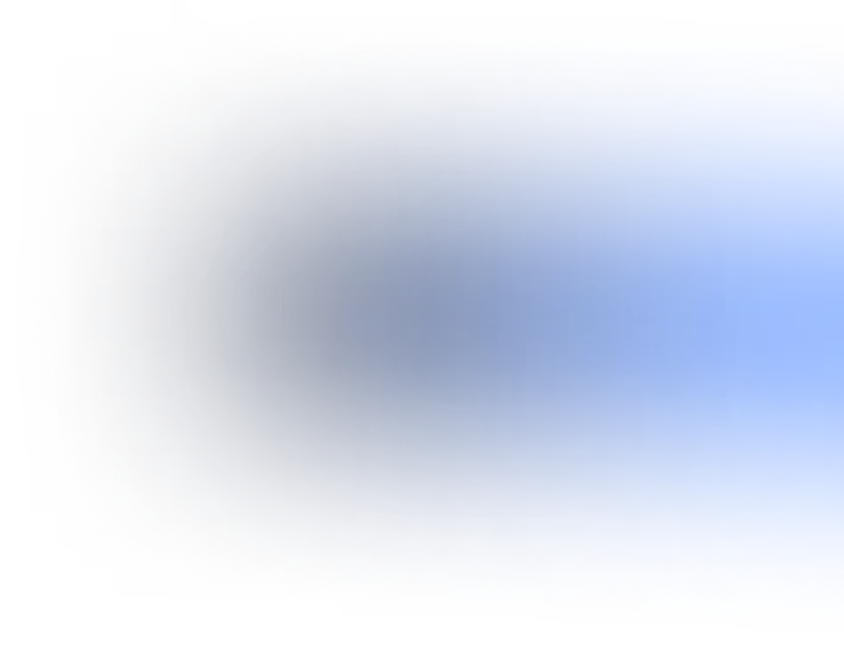 Blue abstract glow