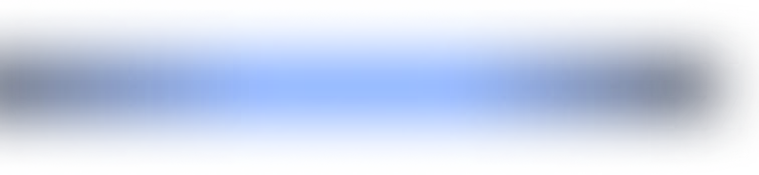Blue glow horizontal