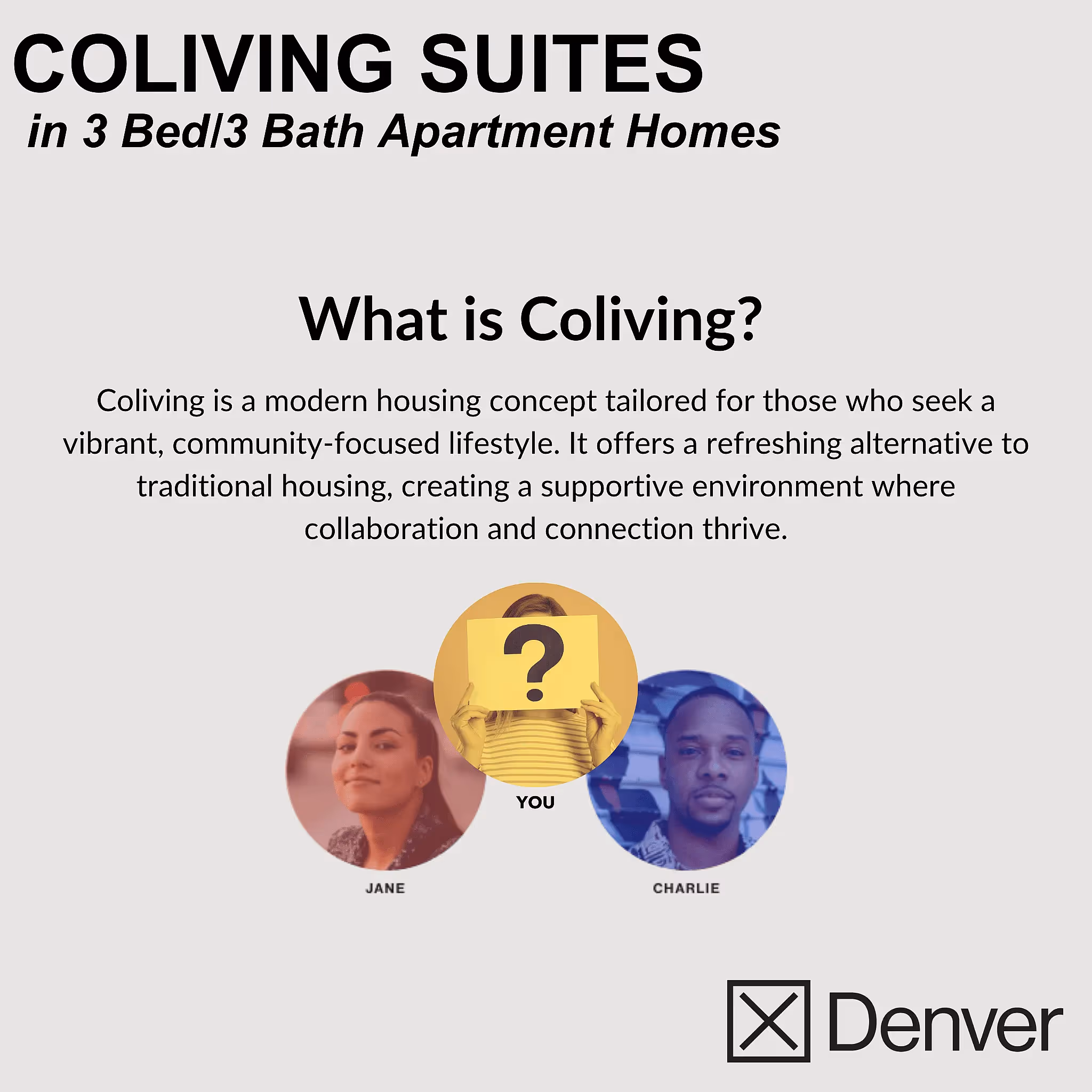COLIVING Suites in 3 BR/3BA - 1A